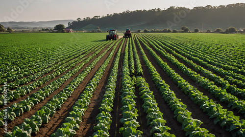 AI image of vegetable gardening