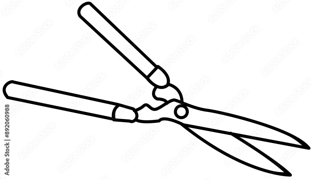 gardening tools outline gardening tools outline