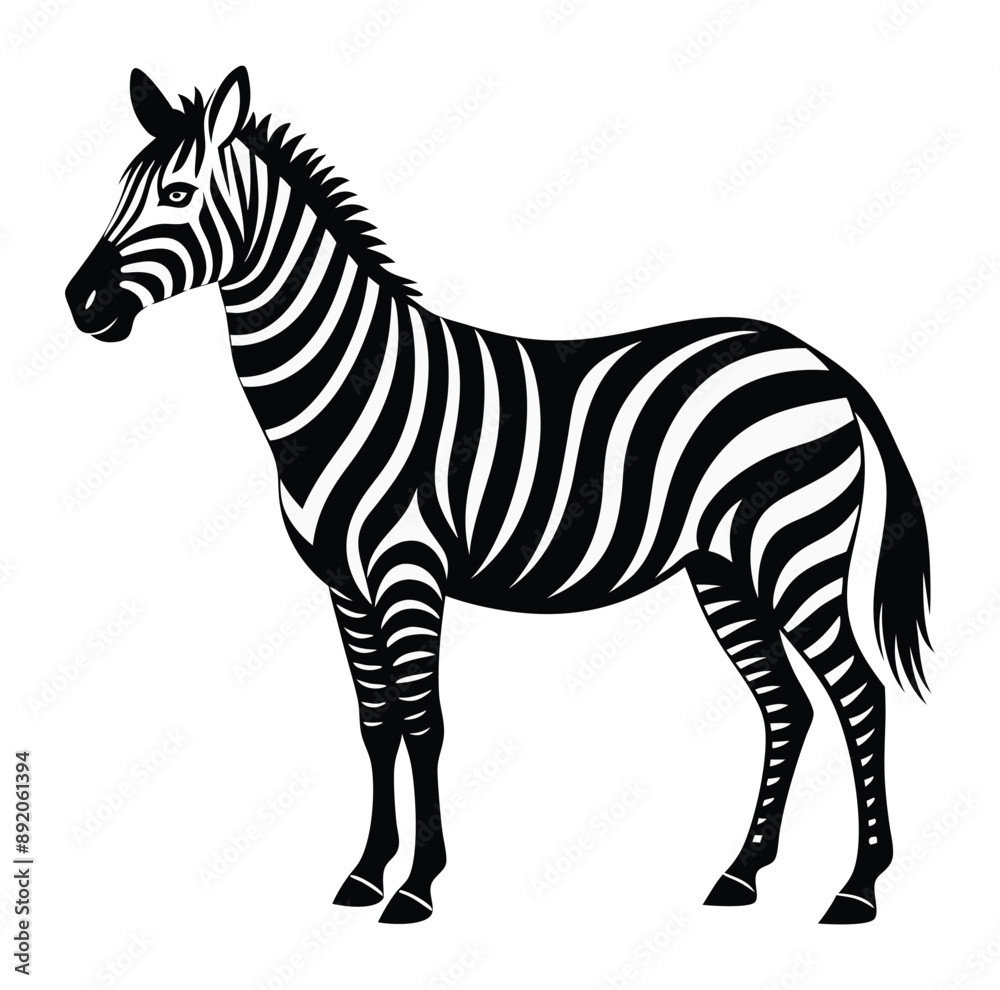 zebra-silhouette-image-vector 002 zebra-silhouette-image-vector 002