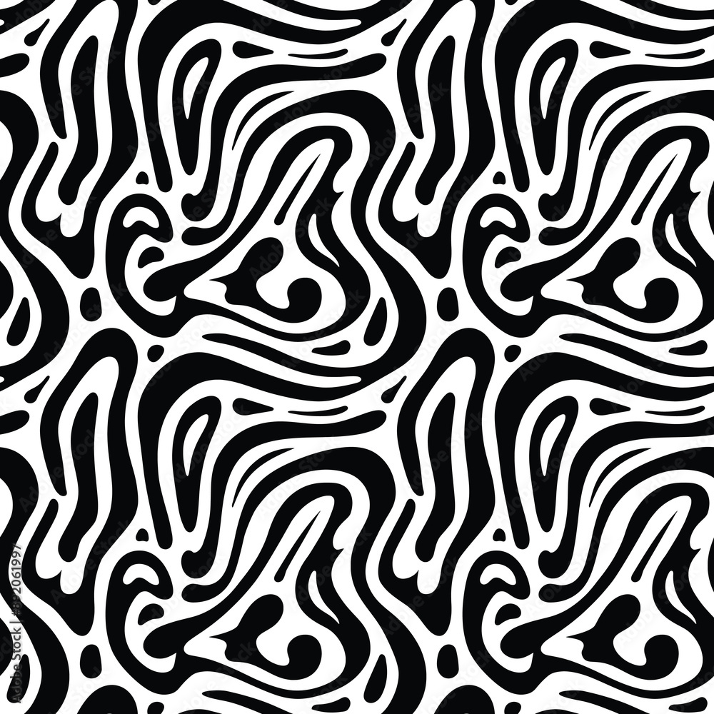 Seamless pattern, abstract doodles, curls, maze, vector background Seamless pattern, abstract doodles, curls, maze, vector background