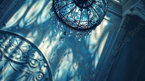 Wallpaper Mural blue background Torontodigital.ca