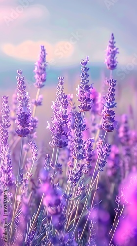 lavender flowers in region