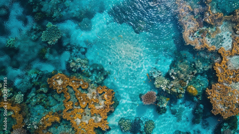 Obraz premium Vibrant Coral Reef