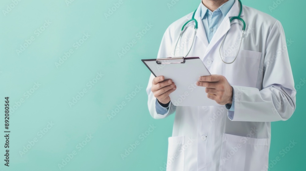 Doctor Giving Health Presentation Doctor Giving Health Presentation