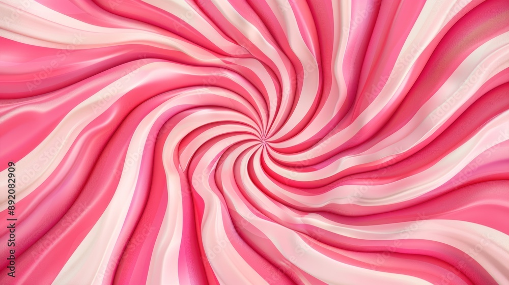Abstract swirl of pink and white candy background Abstract swirl of pink and white candy background
