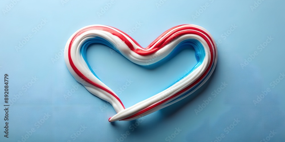 The Heart Shaped Toothpaste Art AI-Created Content The Heart Shaped Toothpaste Art AI-Created Content