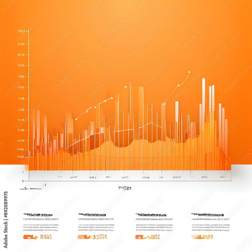 illustration of an background with graphs illustration of an background with graphs