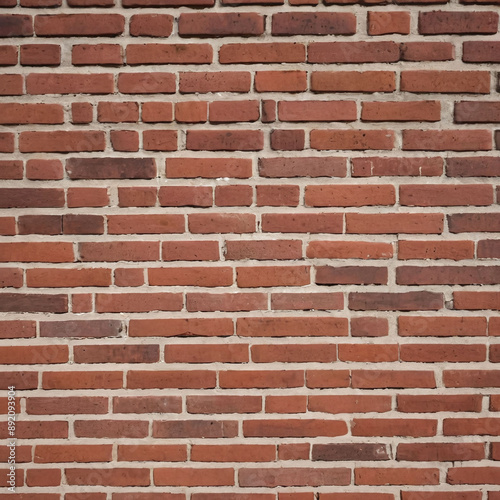 Orange brown red brick wall. Texture of old dark brown and red brick wall.