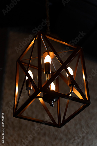 lantern in the night