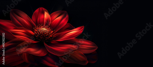Red Flower Background