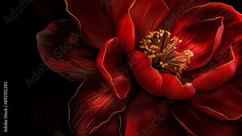 fractal flower background