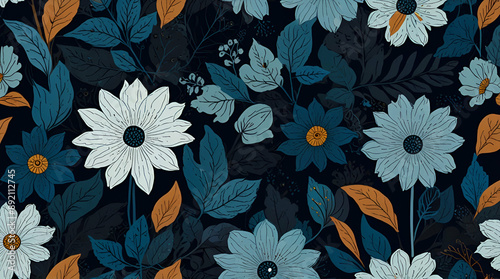 seamless floral background