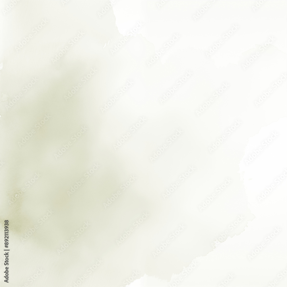 Obraz premium Abstract solid olive watercolor splash background