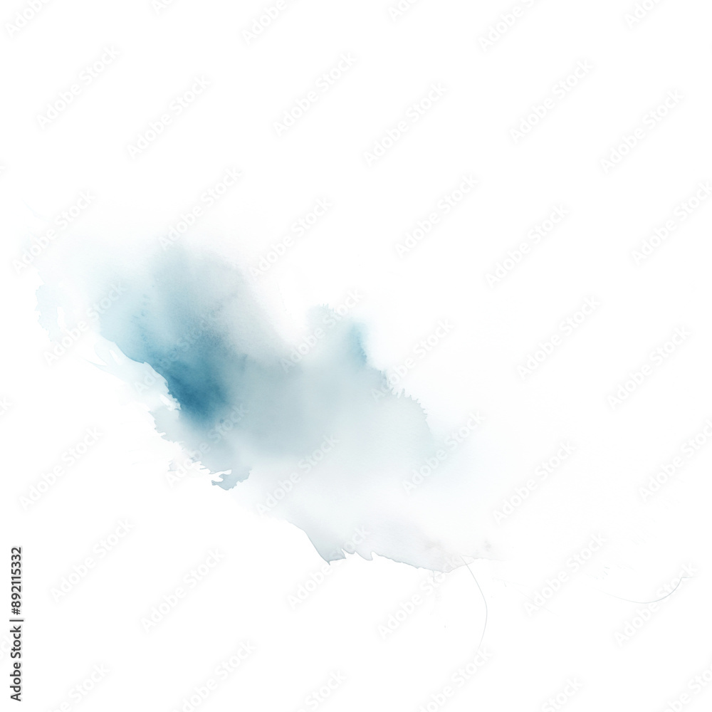 Turquoise ink splash on transparent background Turquoise ink splash on transparent background