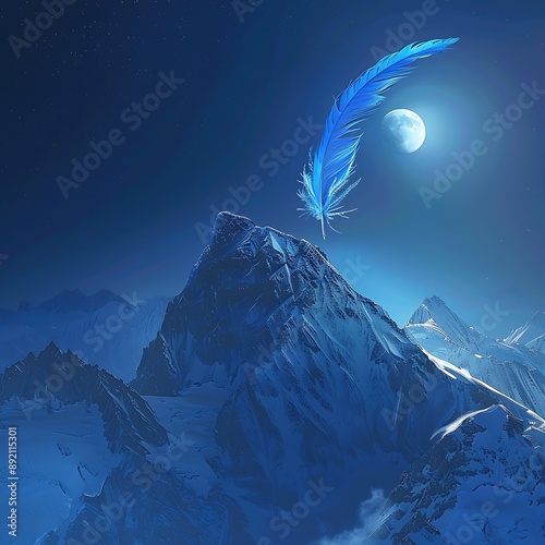 Wallpaper Mural landscape with mountains Torontodigital.ca