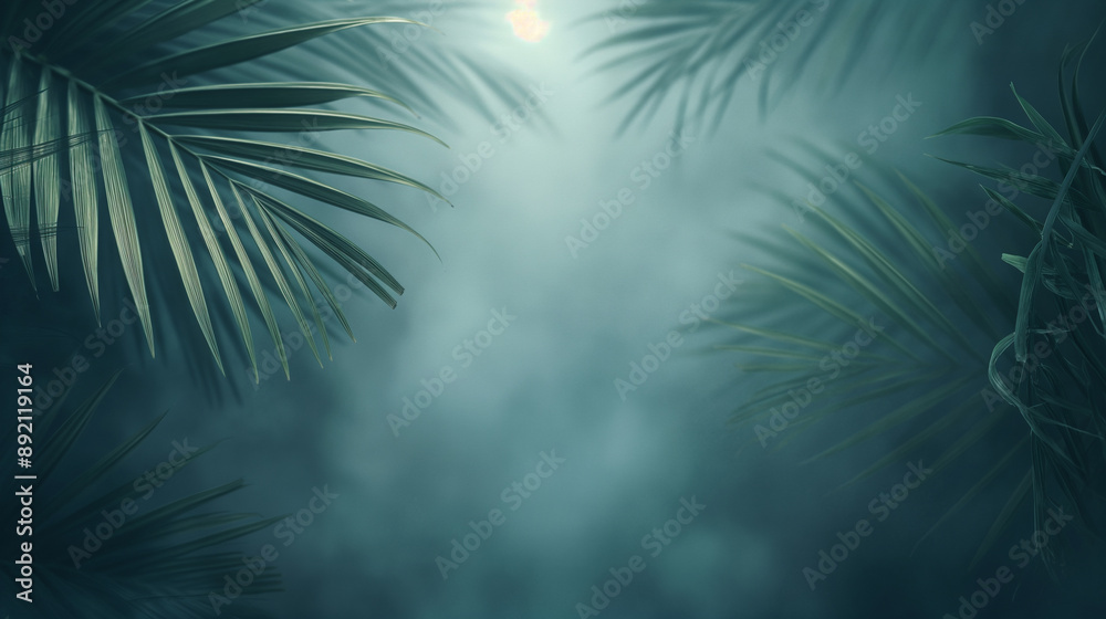 A leafy green forest with a cloudy sky A leafy green forest with a cloudy sky