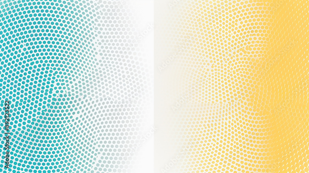 Abstract Geometric Pattern with Three Colors