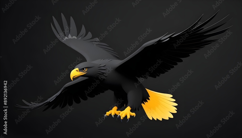 Fototapeta premium Clear Plain Shiny Soft Vintage Bokeh Cloudy Wave Like Geometric Black Background or Texture