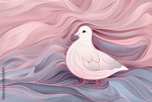 dove of peace made by midjourney