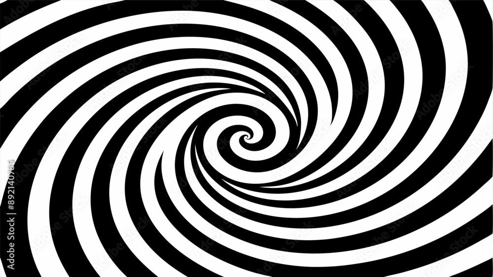 Abstract Black and white Geometric Waves Pattern with Vector Optical Illusion, Water Ripple and Swirl Texture Background Abstract Black and white Geometric Waves Pattern with Vector Optical Illusion, Water Ripple and Swirl Texture Background