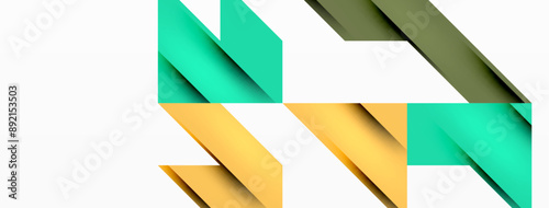 Speed and sport geometric background. Color lines dynamic template for wallpaper, banner, background or landing