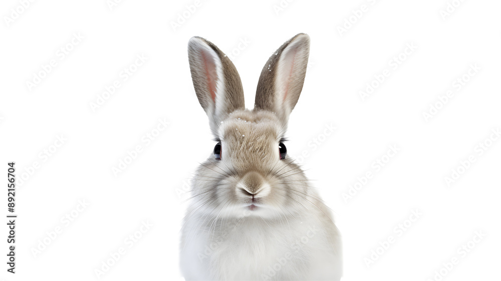 Obraz premium rabbit bunny isolated, animal portrait