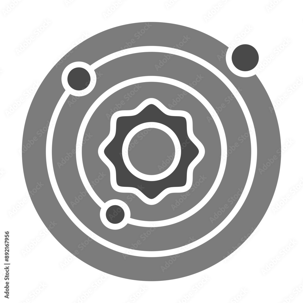 Solar System Icon Solar System Icon