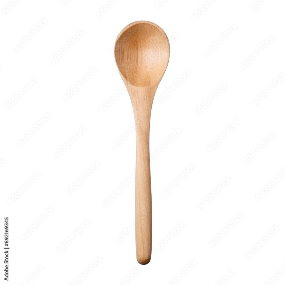 Isolated Wooden Spoon Without Background for Culinary Use. Isolated Wooden Spoon Without Background for Culinary Use.