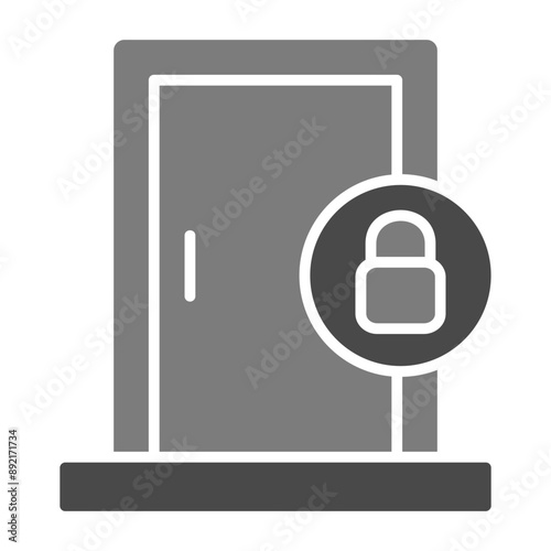 Door Lock Icon