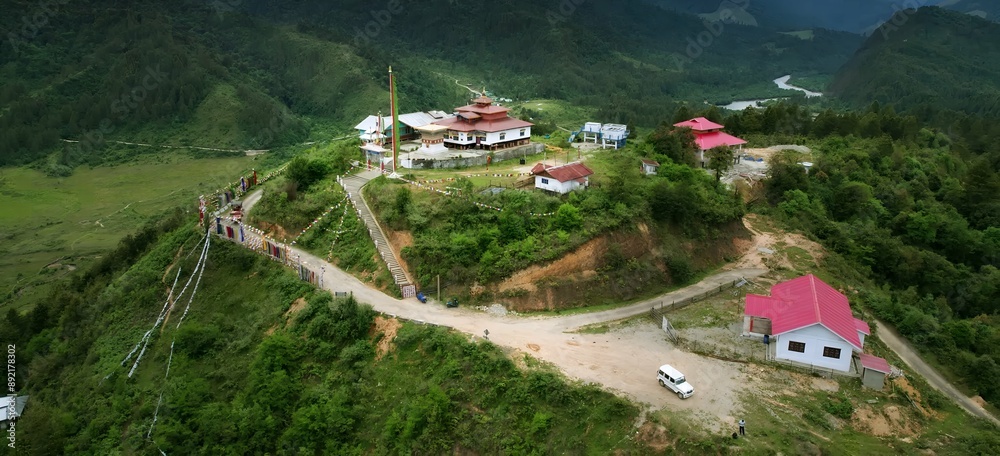 Naklejka premium Greenery and beautiful nature view