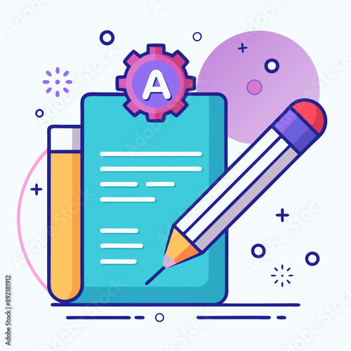 ai writing tool enhance your writing with artificial intelligence vector