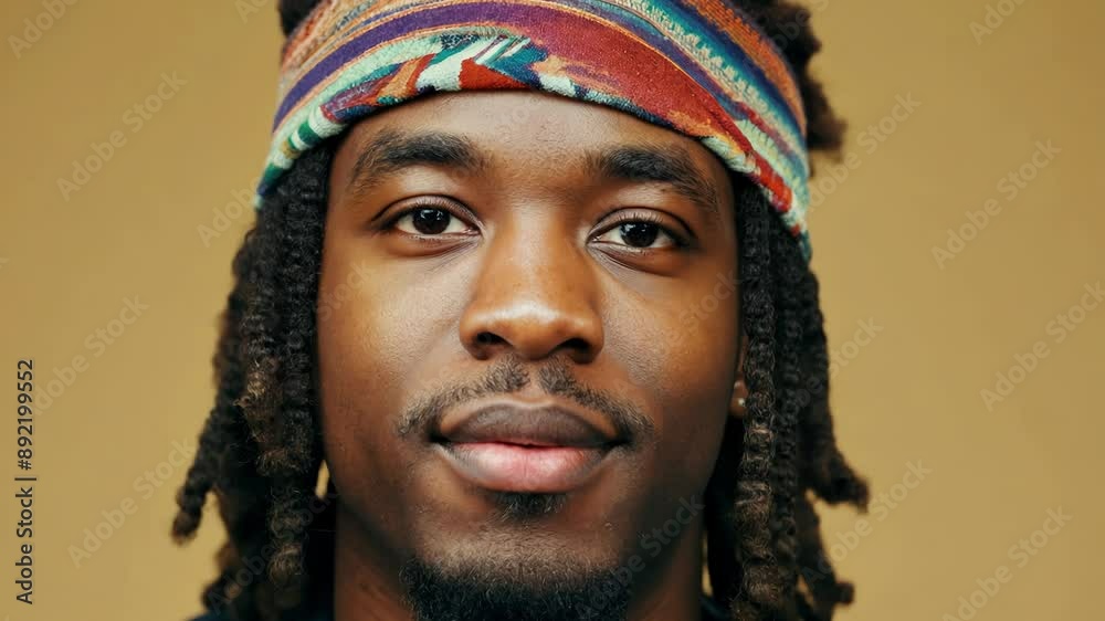 Portrait of a Young Man with Headband