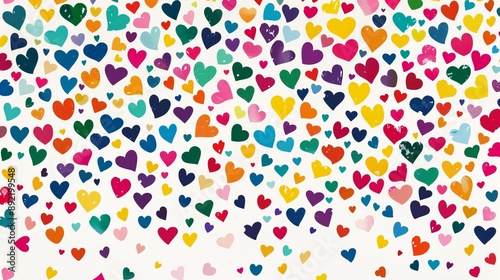 Colorful Heart Pattern