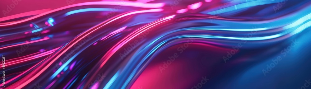 A Close-up Shot of a Abstract profiles with neon and digital grid backgrounds A Close-up Shot of a Abstract profiles with neon and digital grid backgrounds