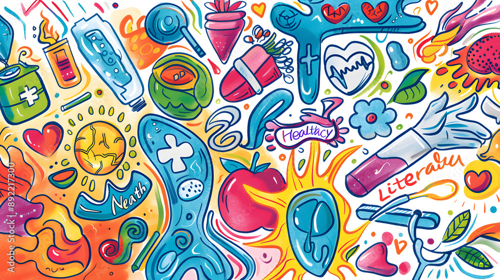 Vibrant Doodles Promoting Comprehensive Health Literacy for All Audiences Vibrant Doodles Promoting Comprehensive Health Literacy for All Audiences