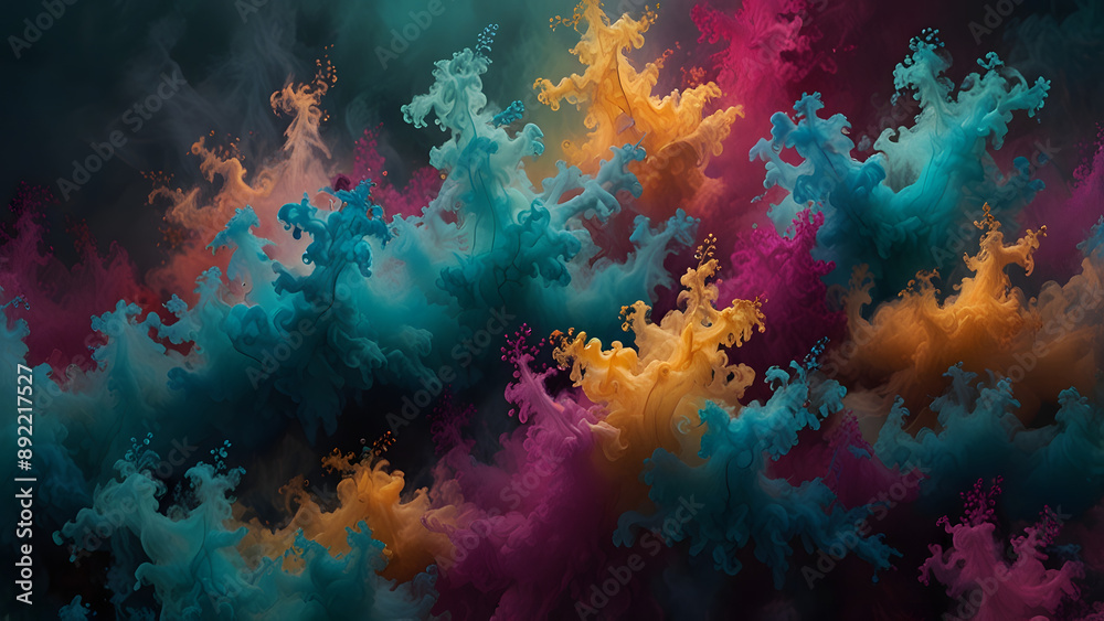 Obraz premium abstract colorful background