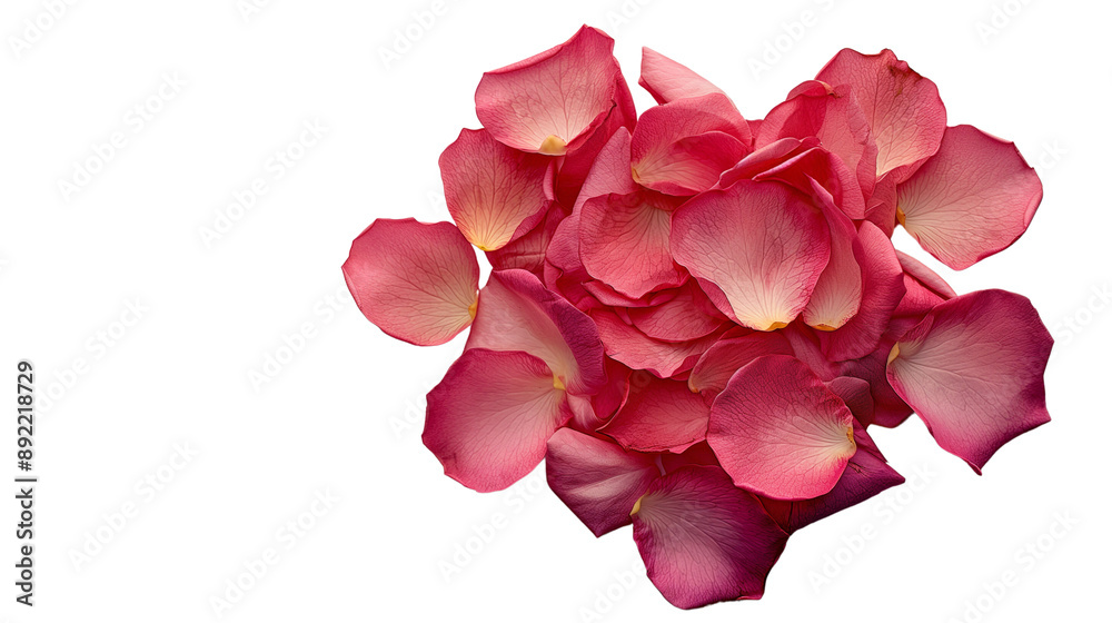 Rose,rose petals are heart shaped on transparent background. Rose,rose petals are heart shaped on transparent background.