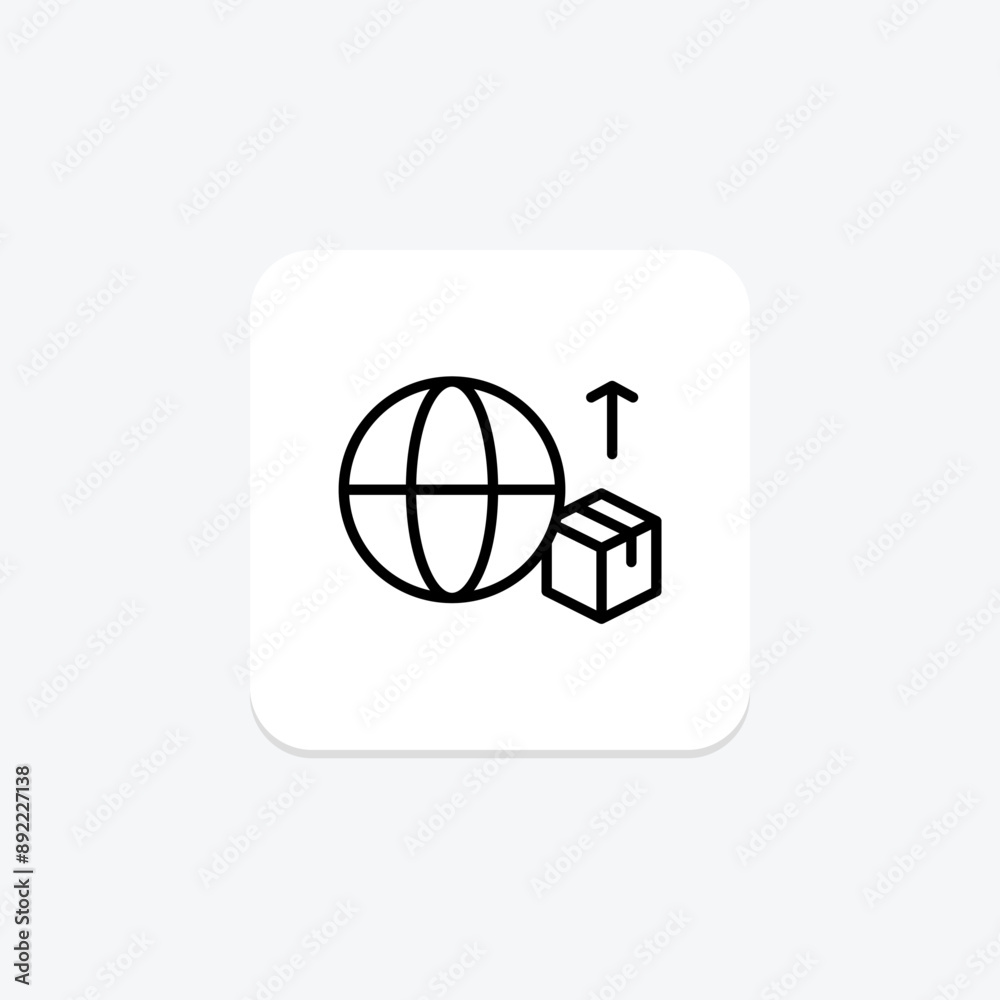 Export line icon , vector, pixel perfect, illustrator file