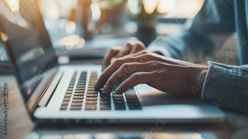 Obraz na płótnie Employees around the world are submitting assignments online. w salonie