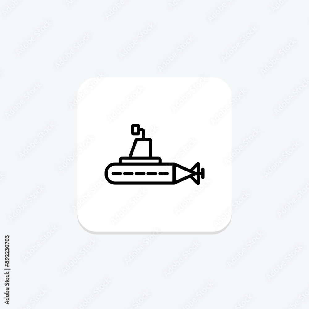 Military Service line icon , vector, pixel perfect, illustrator file Military Service line icon , vector, pixel perfect, illustrator file