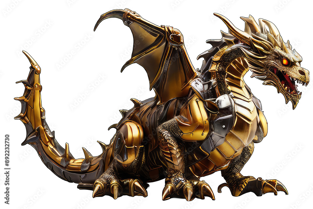 robot phantasy machine dragon png