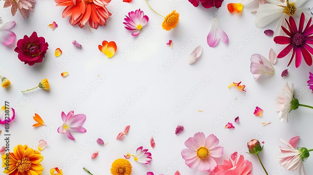 Fototapeta premium Floral Frame