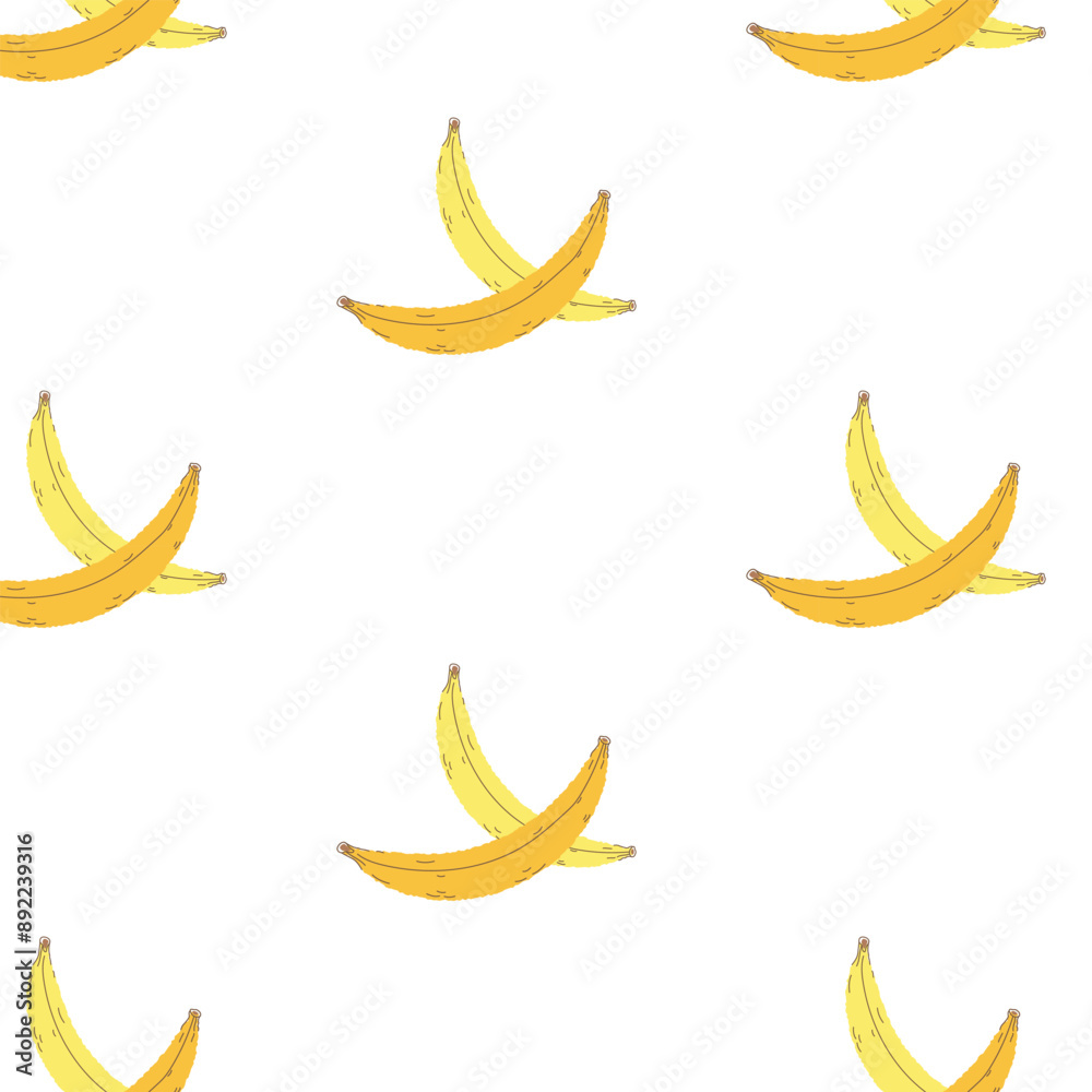 Web Seamless pattern with bananas on a transparent background. Web Seamless pattern with bananas on a transparent background.