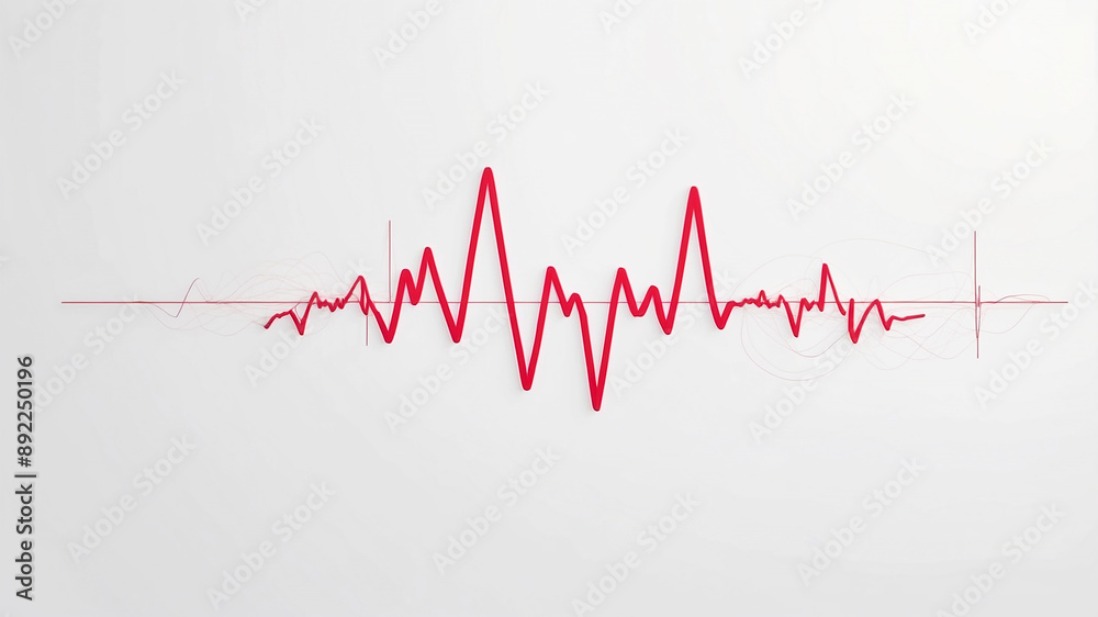 Heartbeat pule line illustration background isolated Heartbeat pule line illustration background isolated