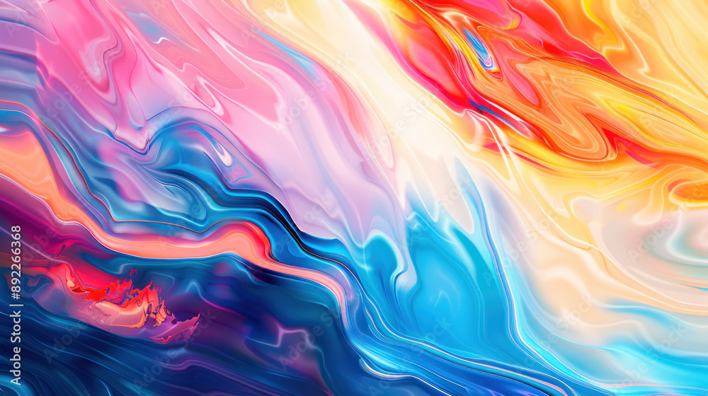 Abstract random color liquid marble background Abstract random color liquid marble background