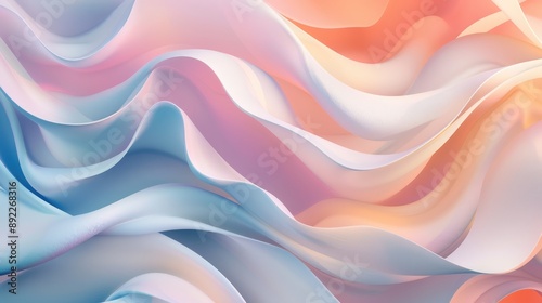 Wallpaper Mural Abstract waves give a glowing shape in the ultraviolet spectrum. Background for 3D, banner, background or texture Torontodigital.ca