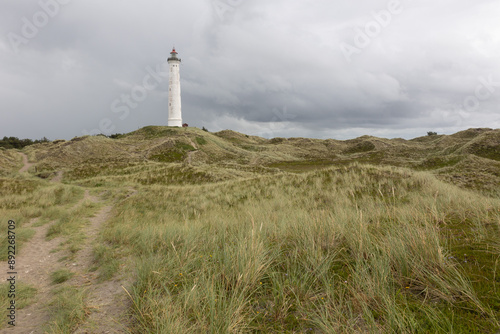 Lyngvig Lighthouse is the youngest of the lighthouses on Jutland’s west coast. 