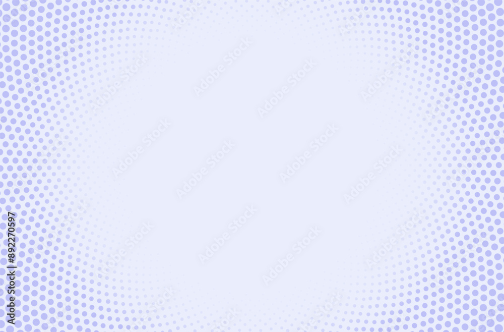 Duotone fade gradient. Halftone pop art background. Violet wave gradation frame. Anime curve backdrop dot pattern. Banner with half tone effect. Cartoon print. Vector illustration Duotone fade gradient. Halftone pop art background. Violet wave gradation frame. Anime curve backdrop dot pattern. Banner with half tone effect. Cartoon print. Vector illustration