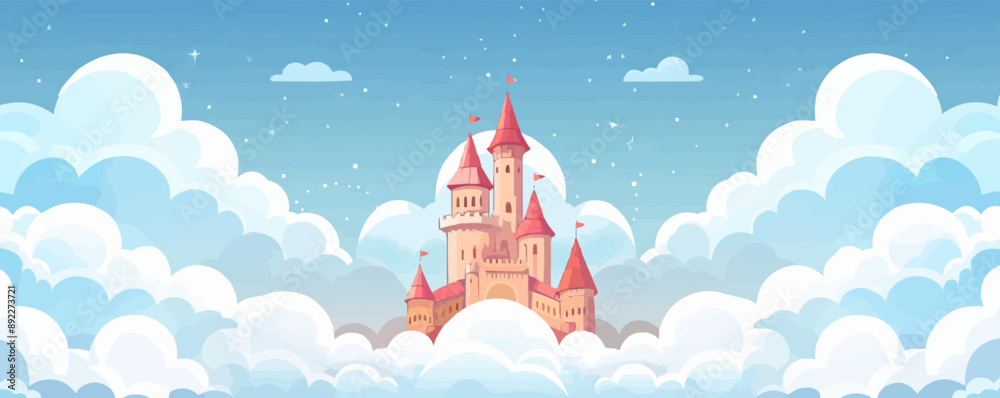Fototapeta premium Vector flat minimalistic isolated illustration.