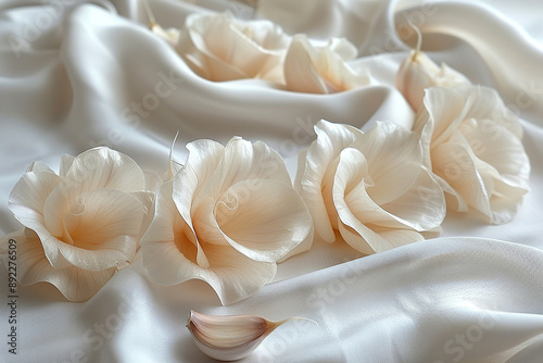 flower petals from onion skin
